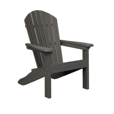 Berlin Gardens Comfo Stationary Adirondack Chair – Coastal Gray