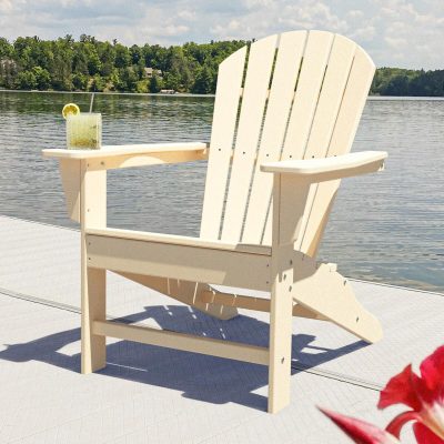 POLYWOOD South Beach Adirondack Chair – Sand