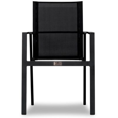 Spring Bay Dining Arm Chair – Black/Black