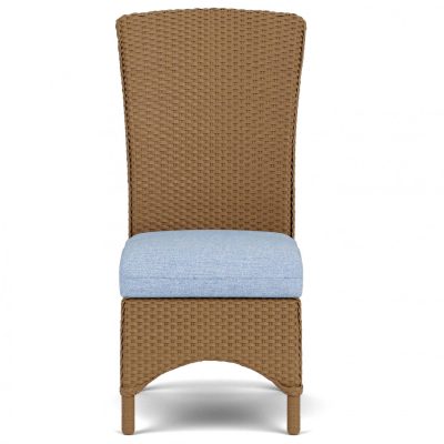 Mandalay Wicker Dining Side Chair in Hickory/Demo Skyway By Lloyd Flanders