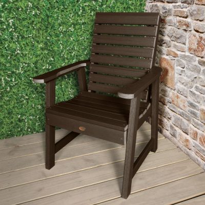 Lakeview Elm Point Dining Armchair – Weathered Acorn