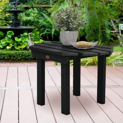 Lakeview Paradise Key Side Table – Black