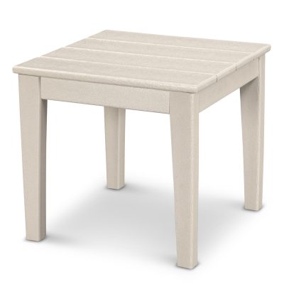 POLYWOOD Newport 18-Inch End Table – Sand