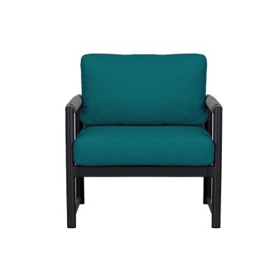 Lakeview Avenue Bay Black/Carbon Club Chair – Spectrum Peacock