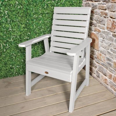 Lakeview Elm Point Dining Armchair – White