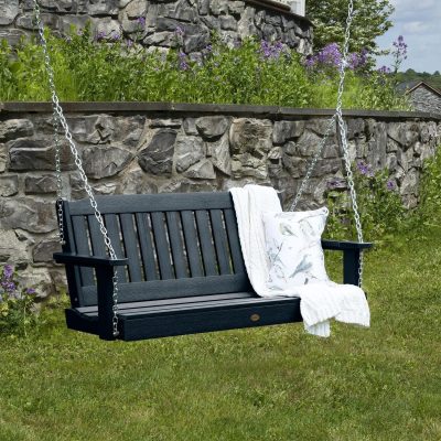 Lakeview Hart Lane Porch Swing – 4ft – Federal Blue