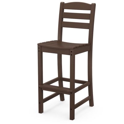 POLYWOOD La Casa Cafe Bar Side Chair – Mahogany