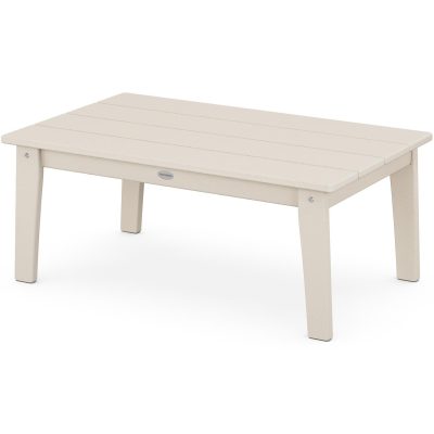 POLYWOOD Lakeside 22 X 36-Inch Coffee Table – Sand