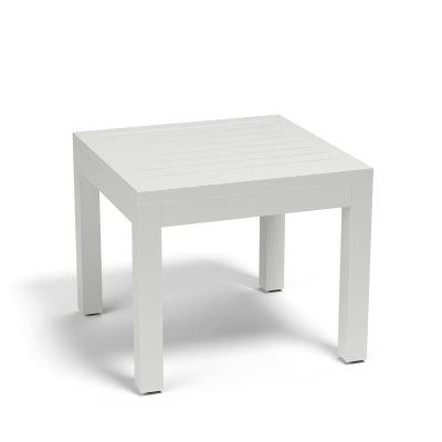 Sunset West Naples 21-Inch Square Aluminum Patio End Table