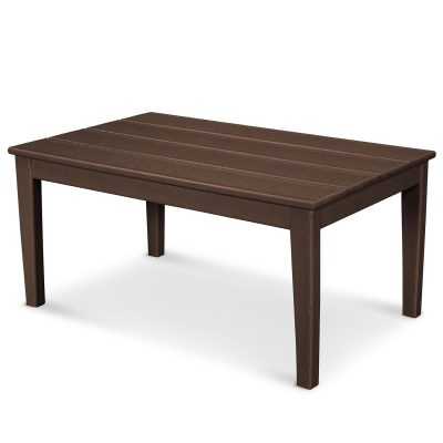 POLYWOOD Newport 22 X 36 Inch Coffee Table – Mahogany