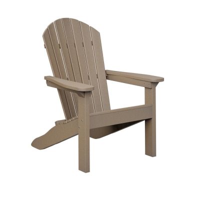 Berlin Gardens Comfo Stationary Adirondack Chair – Weatherwood