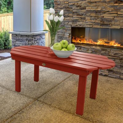 Lakeview Paradise Key Coffee Table – Rustic Red