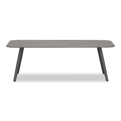 Midnight Cove 46 1/2 Inch Slate Aluminum Coffee Table By Lakeview Outdoor Designs