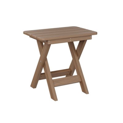 Berlin Gardens Folding End Table – Antique Mahogany