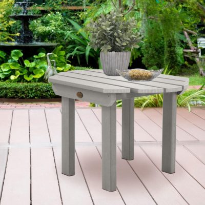 Lakeview Paradise Key Side Table – Harbor Gray