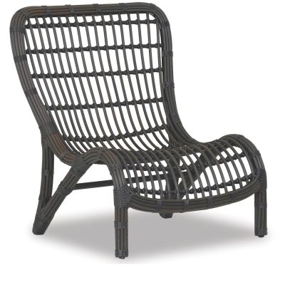 Venice Wicker Patio Armless Club Chair By Sunset West