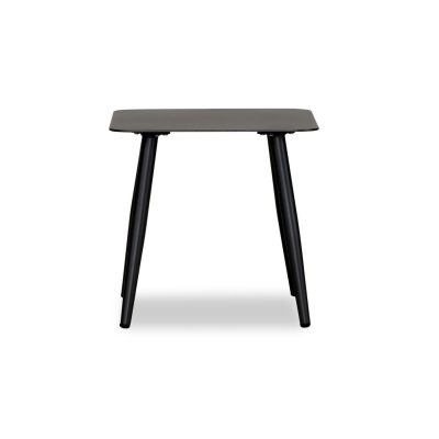 Midnight Cove 19 3/4 Inch Black Aluminum End Table By Lakeview Outdoor Designs