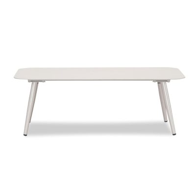 Midnight Cove 46 1/2 Inch Urban Stone Aluminum Coffee Table By Lakeview Outdoor Designs