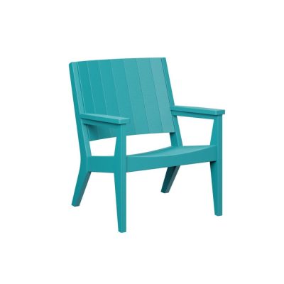 Berlin Gardens Mayhew Chat Chair – Aruba Blue