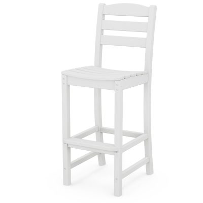 POLYWOOD La Casa Cafe Bar Side Chair – White