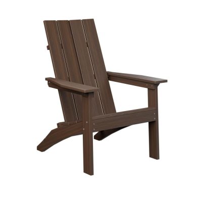 Berlin Gardens Mayhew Stationary Adirondack Chair – Brazilian Walnut