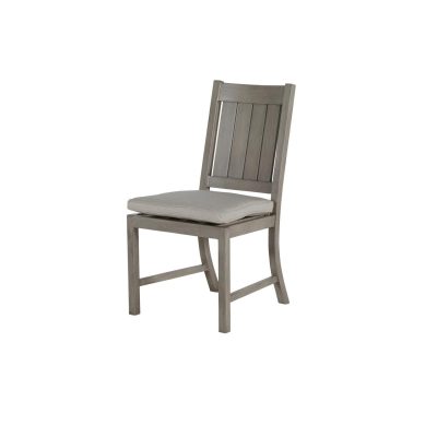 Summer Classics Club/Croquet Aluminum Side Chair – Oyster