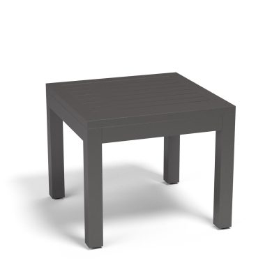 Sunset West Vegas 21-Inch Square Aluminum Patio End Table