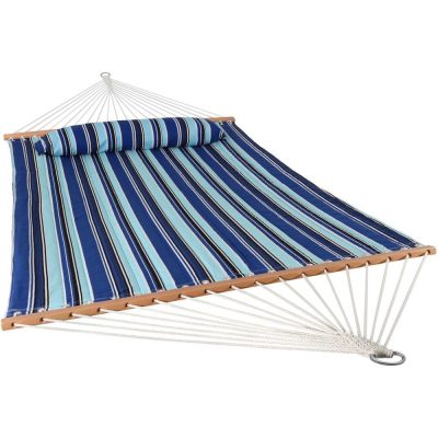 Ultimate Patio Quilted Double Hammock w/ Pillow – Catalina Beach