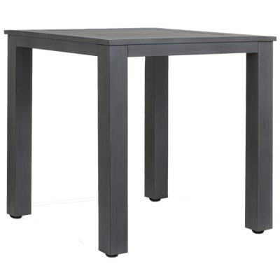 Redondo 40 Inch Square Aluminum Patio Bar Table By Sunset West