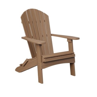 Berlin Gardens Comfo Folding Adirondack Chair – Antique Mahogany