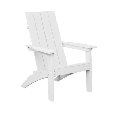 Berlin Gardens Mayhew Stationary Adirondack Chair – White