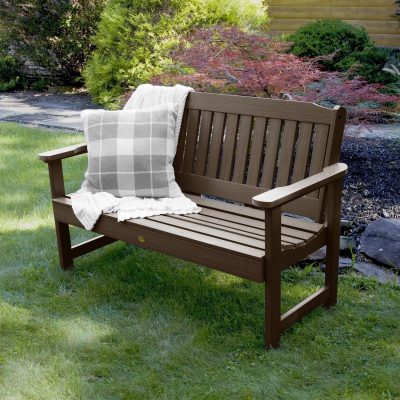 Lakeview Hart Lane Garden Bench – 4ft – Weathered Acorn