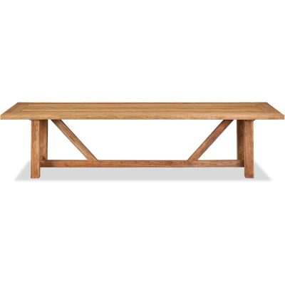 Wood Grove 10 Seat Reclaimed Teak Outdoor Dining Table By Lakeview Outdoor Designs