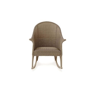 Timeless View Wicker Rocking Chair in Fawn By Lakeview