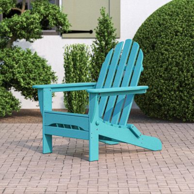 POLYWOOD Classic Folding Adirondack Chair – Aruba