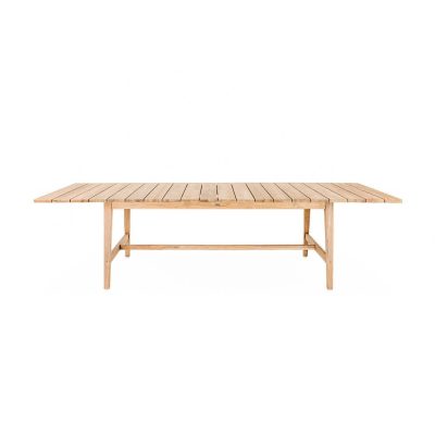 Capri Extend 96/120 Inch Dining Table W/ Extension By Teak + Table