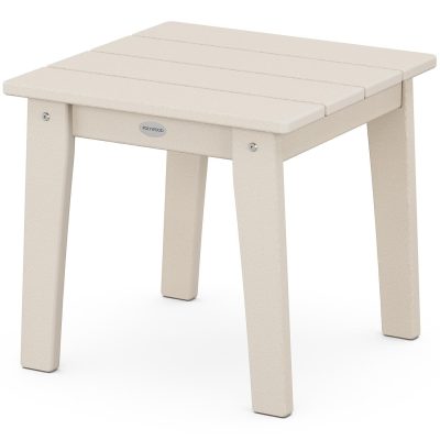 POLYWOOD Lakeside 18-Inch End Table – Sand