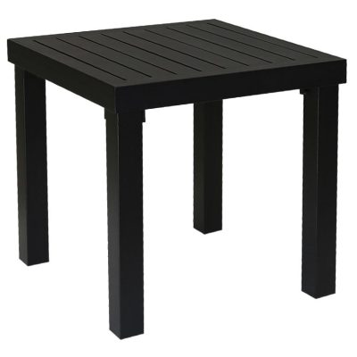 Monterey 23 Inch Square Aluminum Patio End Table By Sunset West