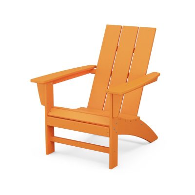 POLYWOOD Modern Adirondack Chair – Tangerine