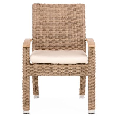 Havana Arm Chair in Stacking By Teak + Table