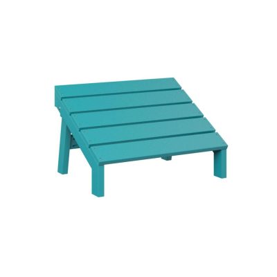 Berlin Gardens Mayhew Adirondack Folding Footstool – Aruba Blue