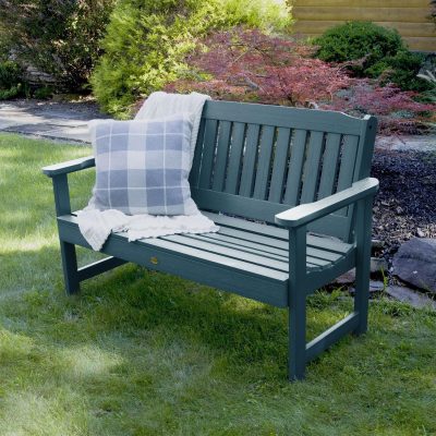 Lakeview Hart Lane Garden Bench – 4ft – Nantucket Blue