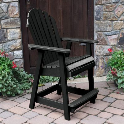 Lakeview Dream Bay Counter Deck Chair – Black