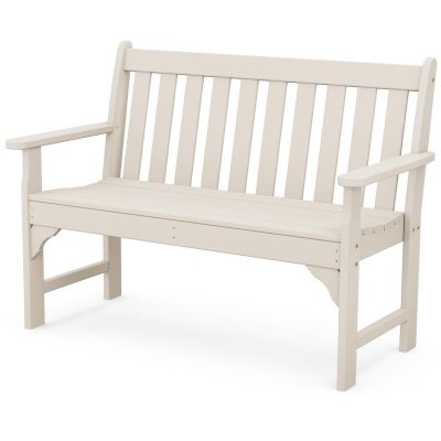 POLYWOOD Vineyard 48-Inch Bench – Sand