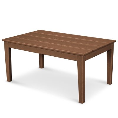 POLYWOOD Newport 22 X 36 Inch Coffee Table – Teak