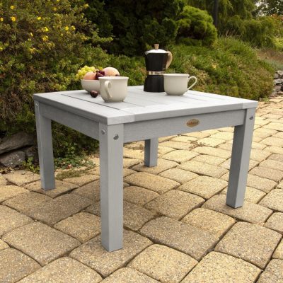 Lakeview Adirondack Side Table – Harbor Gray