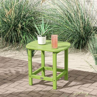 POLYWOOD South Beach 18-Inch Side Table – Lime