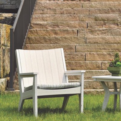 Berlin Gardens Mayhew Chat Chair – White