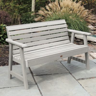 Lakeview Elm Pointe 5-Foot Garden Bench – Harbor Gray