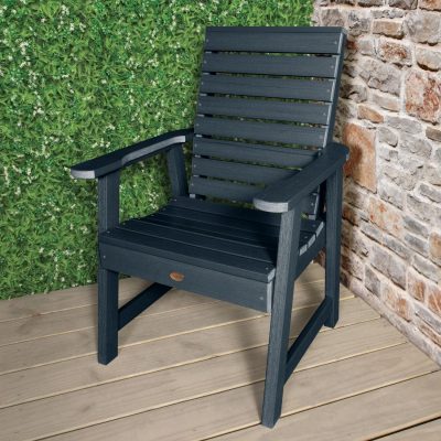 Lakeview Elm Point Dining Armchair – Federal Blue